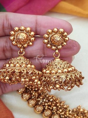 Trendy Golden Beads Loreal Necklace