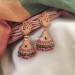 Beautiful Dual Beaded Jhumkas