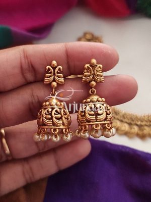 Kerala Style Antique Coin Necklace