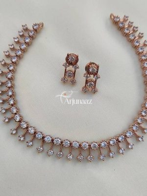 Beautiful Rose Gold Necklace