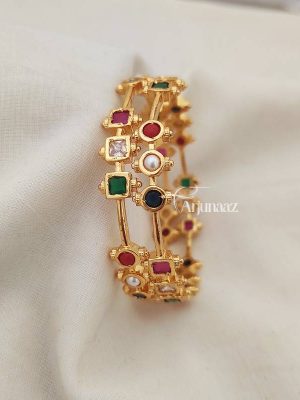 Amazing Design Navarathna Bangles