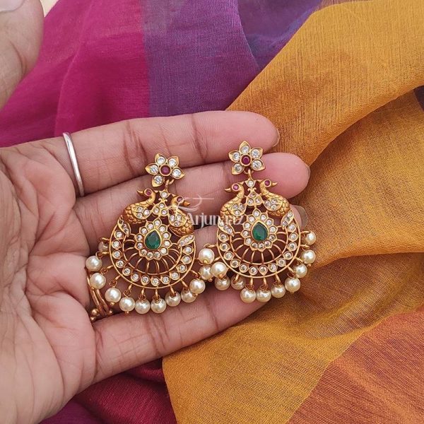 Beautiful Chandbali Design Earrings
