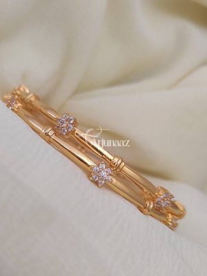 Simple Flower Design Bangles