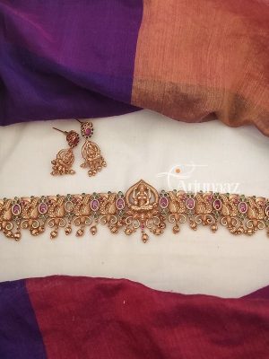 Elegant Lakshmi Design Choker