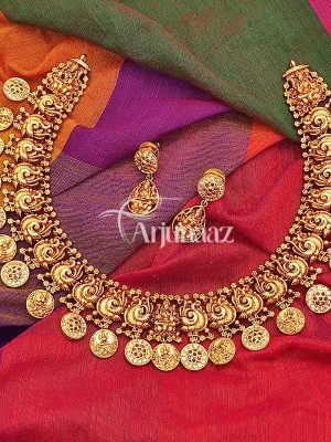 Antique Imitation Lakshmi Necklace