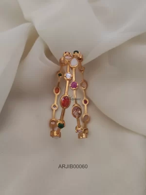 Gorgeous Navarathna Stone Bangles