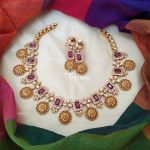Unique Ramparivar Necklace with Earrings