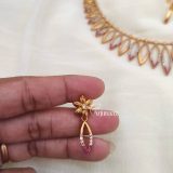 Trendy Kerala Style Leaf Necklace