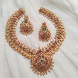 Glorious Peacock Design Necklace