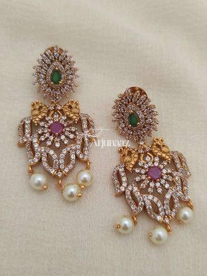 Stunning CZ Stone Earrings