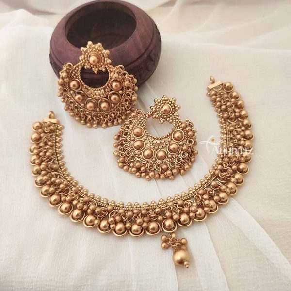 Gold Finish Loreal Necklace