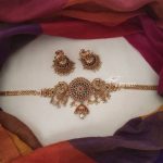 Attractive Dual Peacock Design Choker