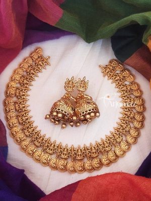 Classic Lakshmi Coin Designer Necklace