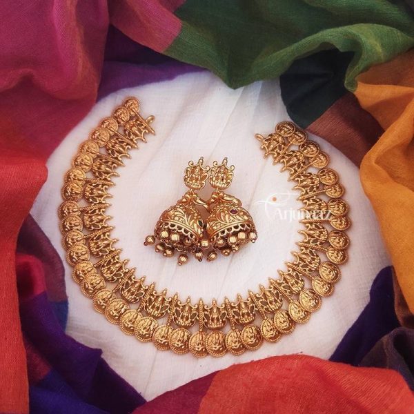 Classic Lakshmi Coin Designer Necklace