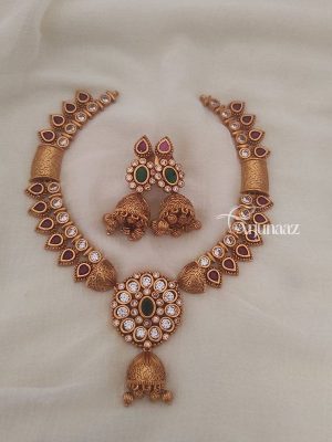 Royal Jhumka Design Necklace