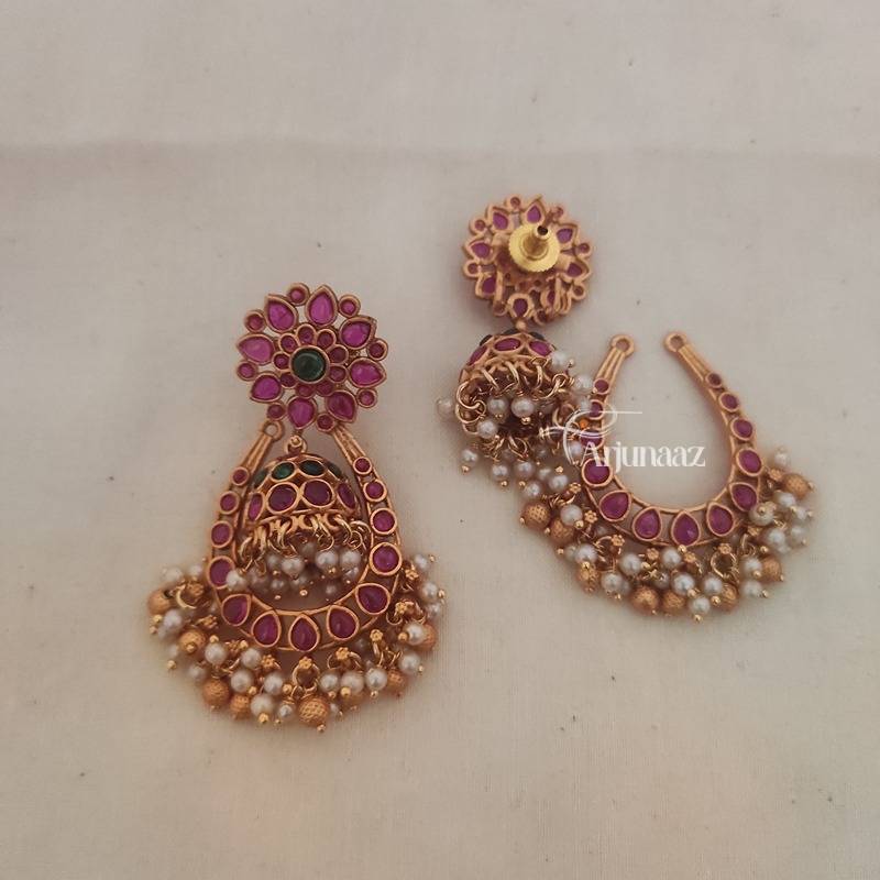 DESIGNER GOLD PLATED MULTI COLOUR PEACOCK EARRINGS UC-NEW 2826 – Urshi  Collections