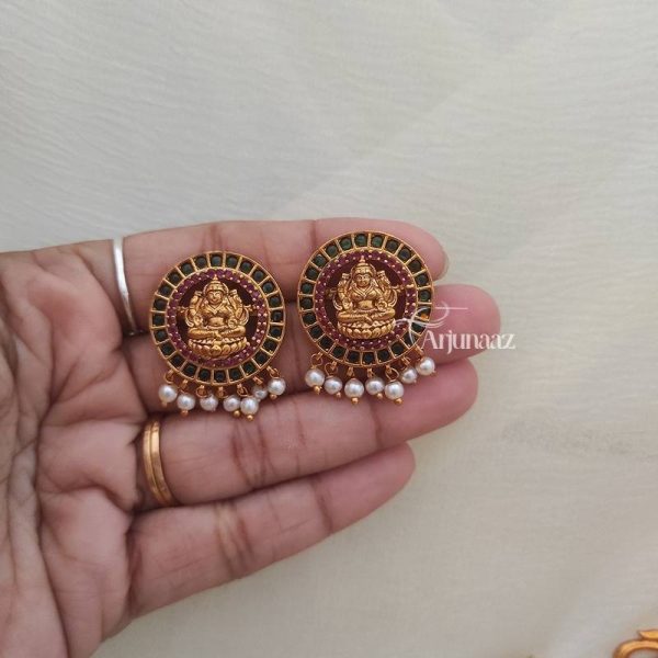 Stunning Laxshmi Stone studded Earrings