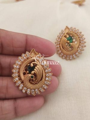 Beautiful Green Peacock Stud