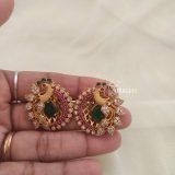 Pretty Peacock CZ Earrings