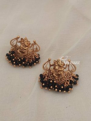 Rich Ganesh Design Earrings