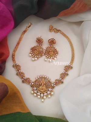 Amazing Lakshmi Peacock Choker