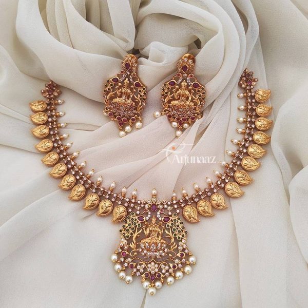 Lakshmi Mango Design Necklace