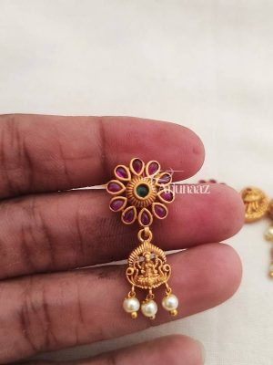 Beautiful Lakshmi Drop Choker