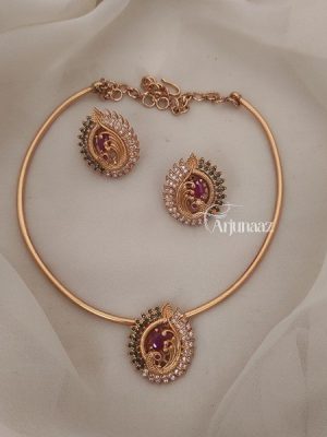 Peacock Hasli Design Necklace