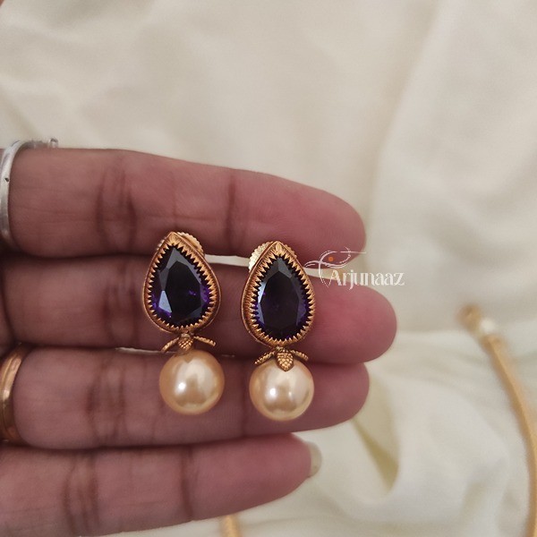 Beautiful Purple Bead Necklace