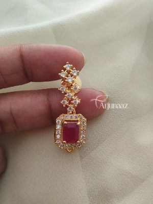 CZ Stones Polish Necklace