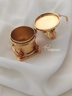 Unique Elephant Kumkum Box
