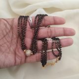 Single Bead Black Beads Mangalsutra