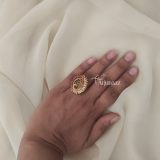 Traditional Peacock Finger Ring