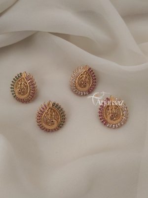 Temple St Clair Sole Mandala 18k Yellow Gold Moonstone Diamond Earrings -  Jewelry | Manfredi Jewels