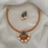 Turquoise Navarathna Necklace