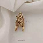 Sparkling Radhe Krishna Finger Ring