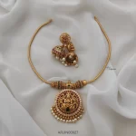 Attractive Lakshmi Attigai Necklace