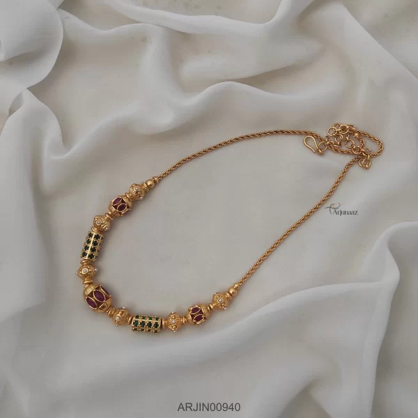Multicolor Beads Design Necklace