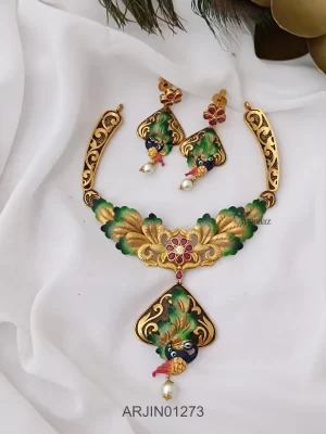 Peacock Designer Necklace