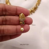 Matte Tilagam Style Necklace