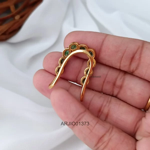 Graceful Women Sea Green Finger Ring