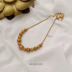 Unique Antique Beaded Stone Chain