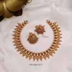 Mango Design Kerala Stone Necklace