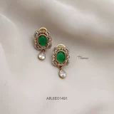 Victorian Emerald Drop Earrings