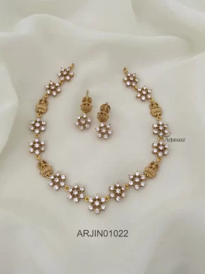 Lakshmi Diamond Replica Necklace