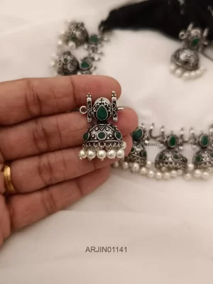 Trendy German Silver Necklace