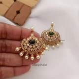 Stunning Stones with Pearls Earrings