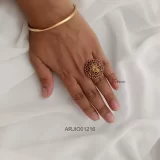 Beautiful Lakshmi Stones Ring