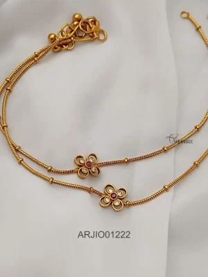 Gorgeous Kemp Stones Anklets