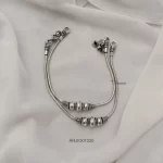 Beautiful German Silver Anklets